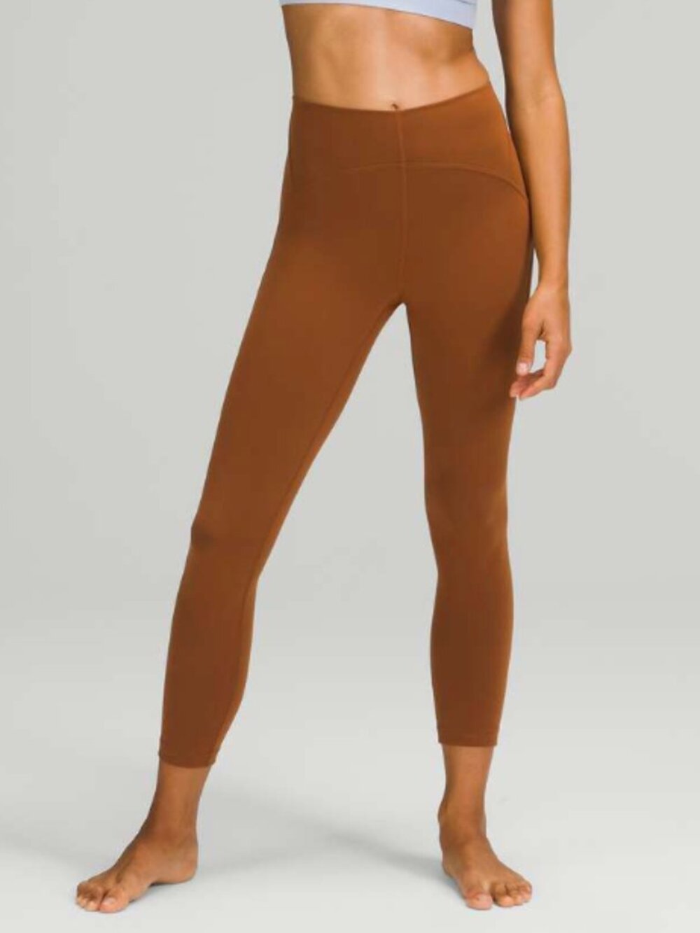 Lululemon Instill High-Rise Tight 25" Copper Brown orange leggings 4